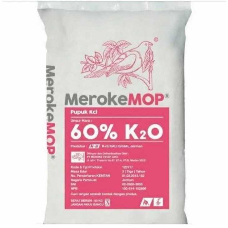 Pupuk Meroke KCL MOP - 50 KG