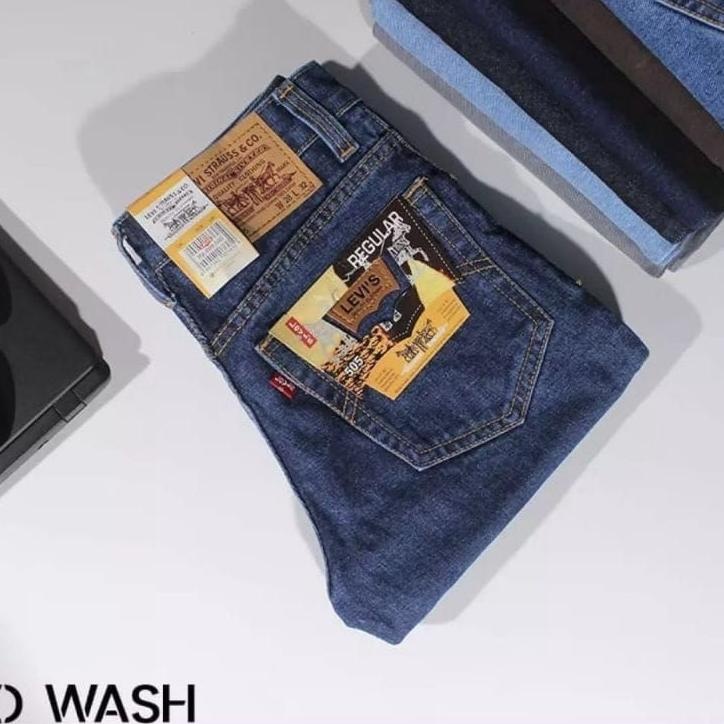Celana jeans standar / celana jeans reguler / celana jeans pria / celana reguler ukuran 27 - 42