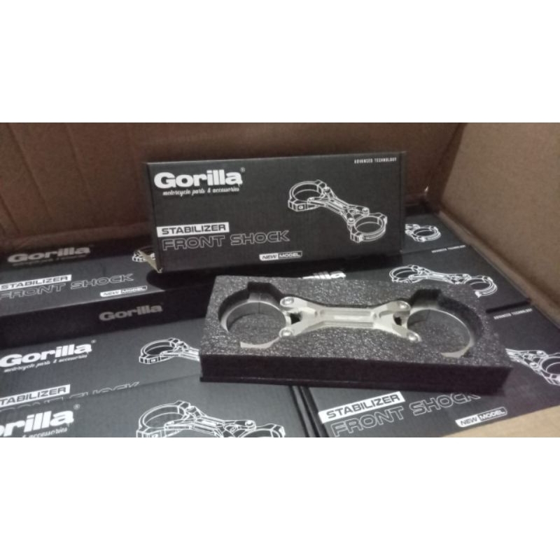 Borgol skok depan ninja as 33 mm stabilizer skok depan ninja ori maupun ninja import bahan alumunium