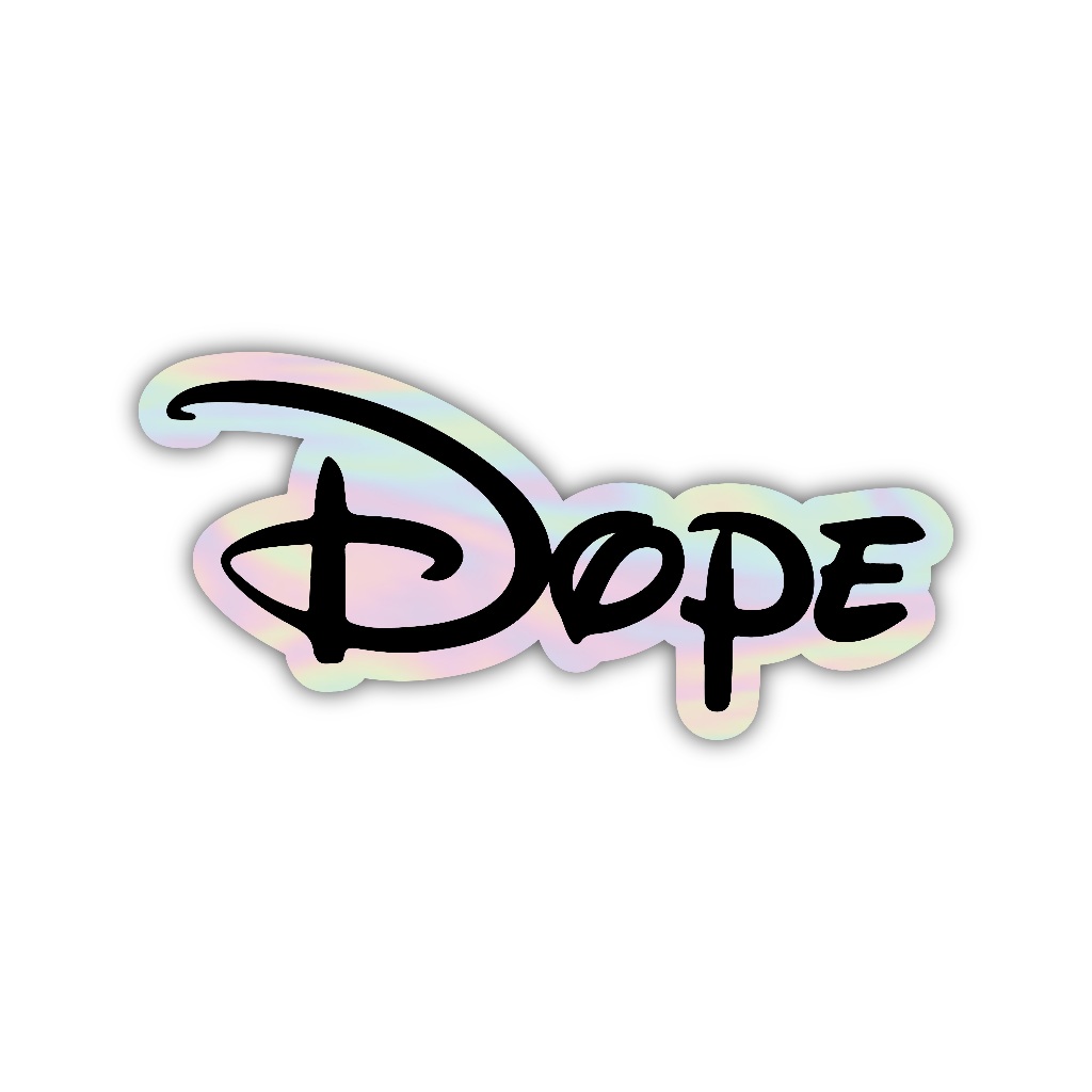

Z227 sticker dope aesthetic, stiker hologram satuan