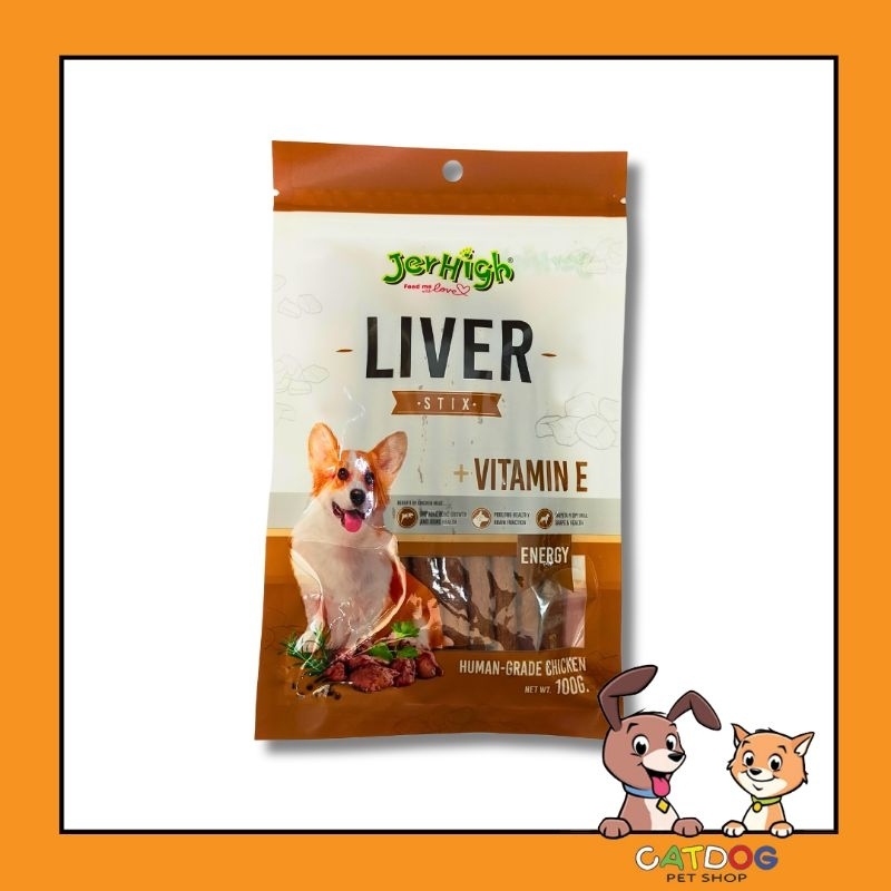 Jerhigh Vitapet Liver Sticks 100gr