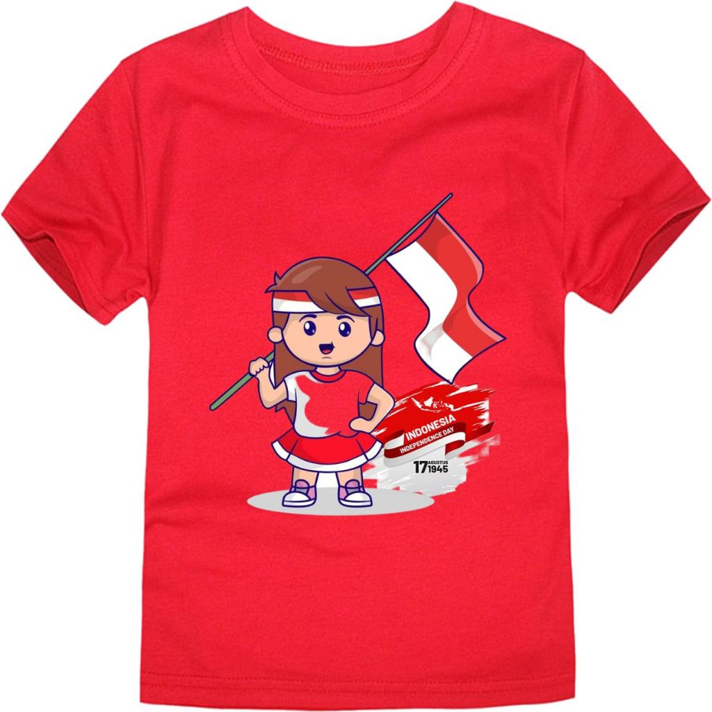 Kaos HUT RI 17 Agustus Baju Anak