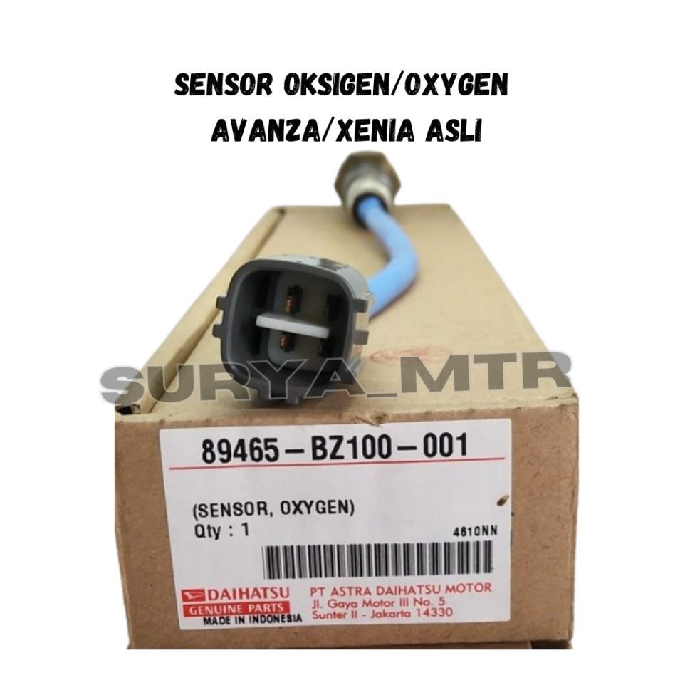 SENSOR OKSIGEN/OXYGEN XENIA 1.0 ORIGINAL DAIHATSU 89465-BZ100-001