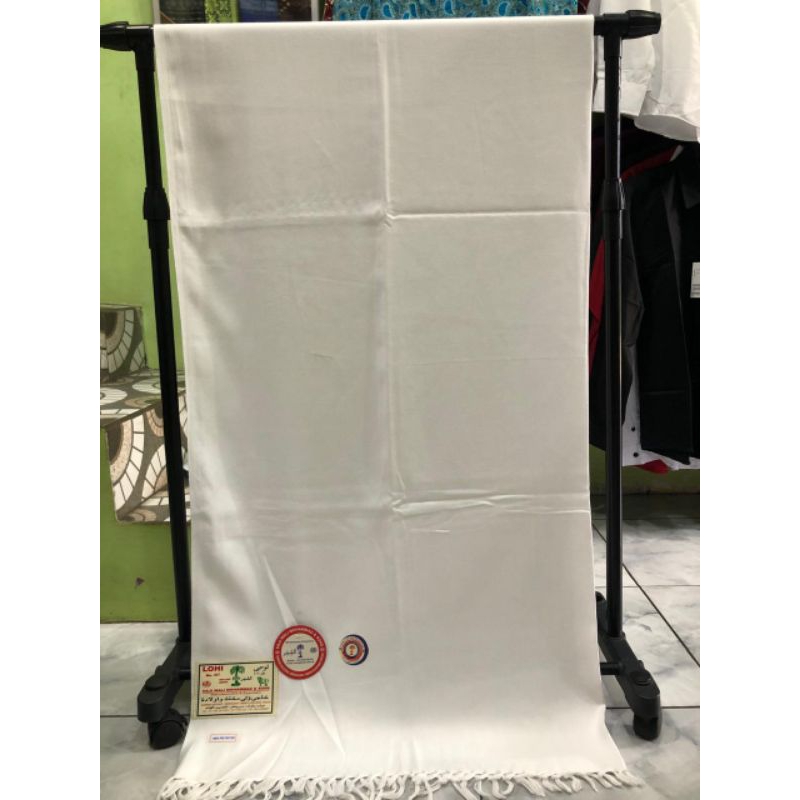 SORBAN KASHMIRI POLOS Putih Sorban Habib Sorban Motif Polos Hijau Sorban Kashmiri Original