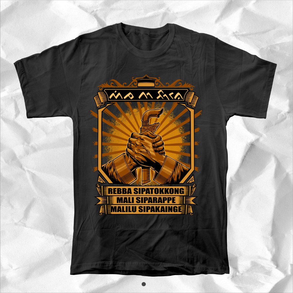 Kaos Bugis Culture Rebba Sipatokkong combad24s