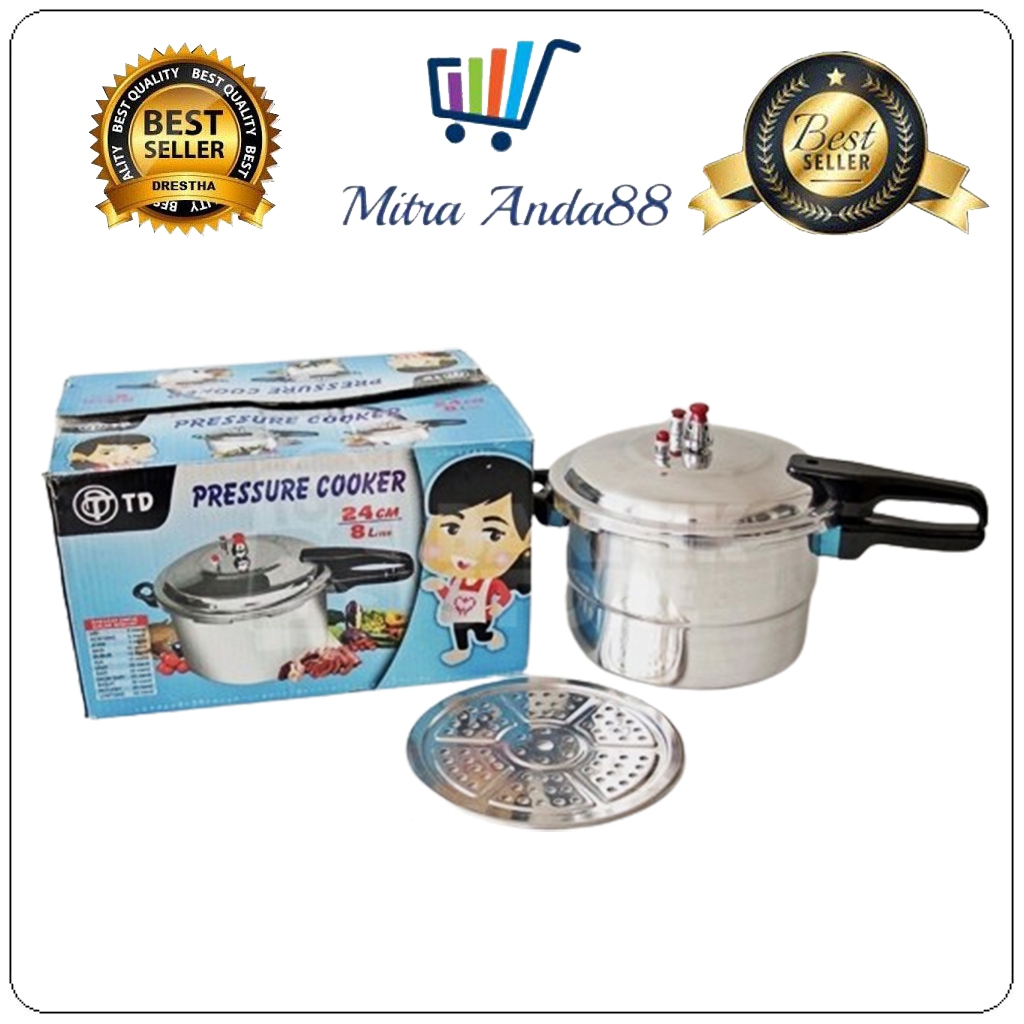 Mitraanda88 Panci Presto Pressure Cooker pelunak daging TD