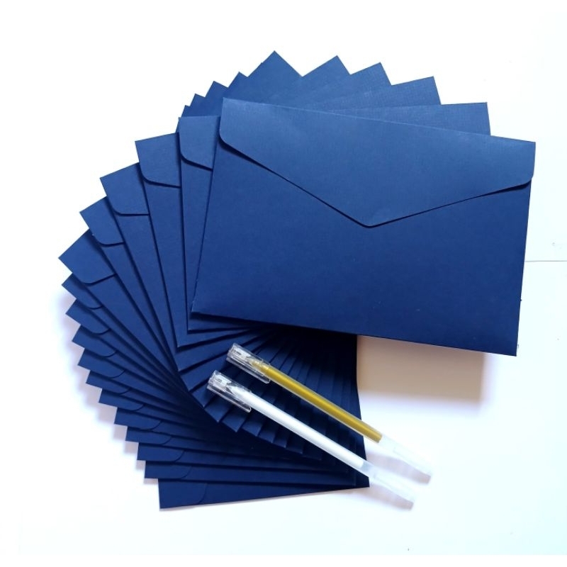 

AMPLOP VINTAGE TEBAL / AMPLOP BIRU NAVY TEBAL 250 GSM by. RUANG CETAK