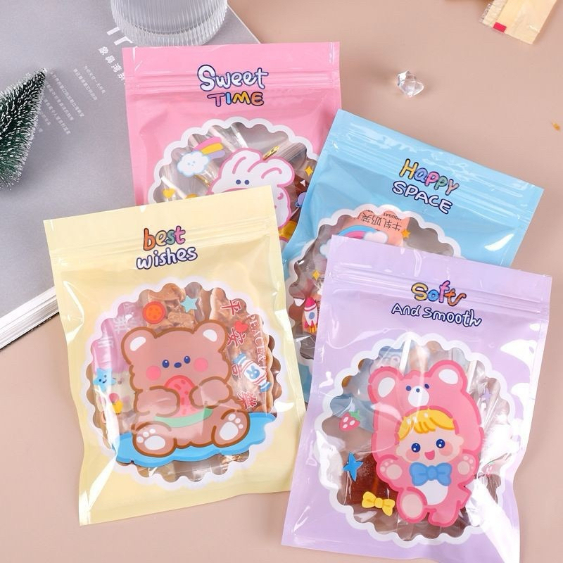 

ZIPLOCK BAG MOTIF LUCU | ZIPPER MURAH | ZIPLOCK GEMOY | PLASTIK KLIP SERBAGUNA 14x18.cm