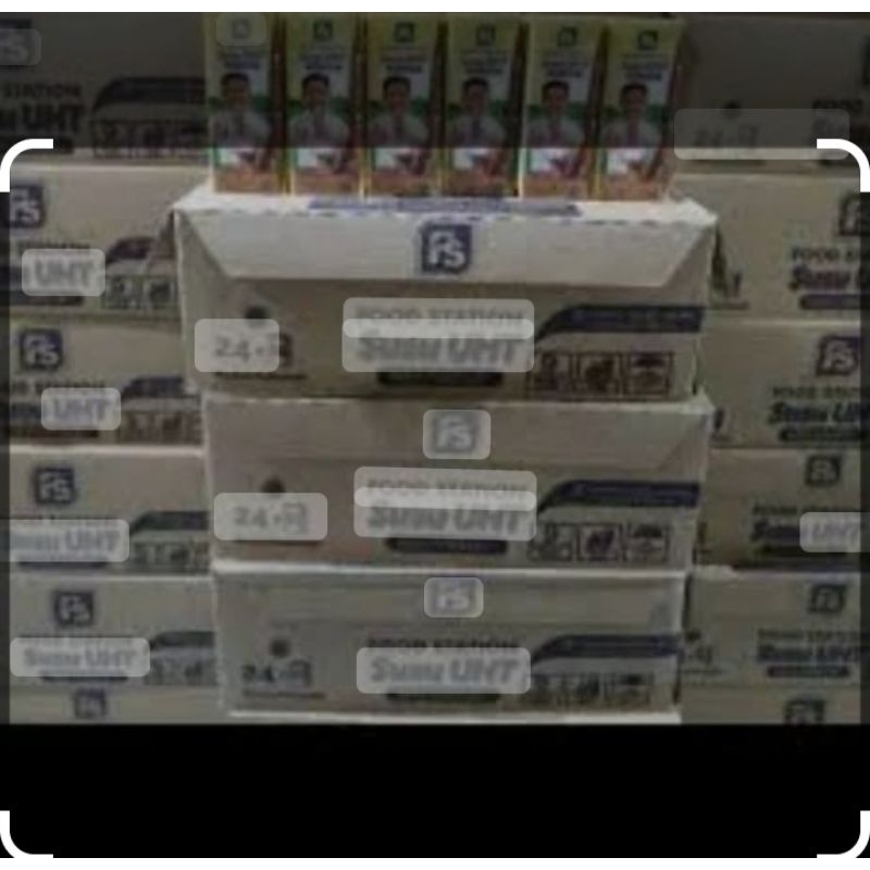

susu UHT food station 200ml1 box