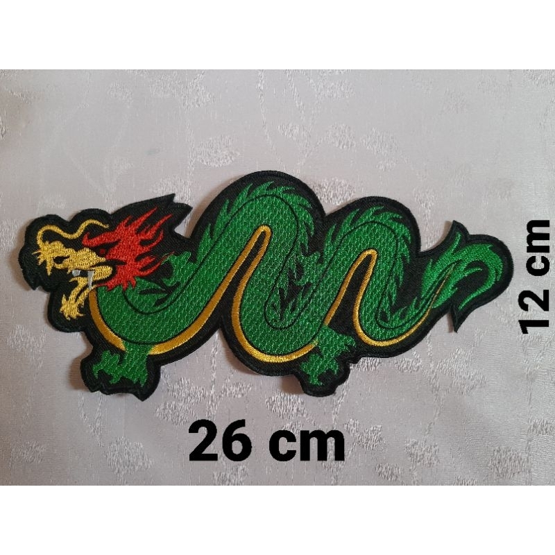 BORDIR/EMBLEM NAGA UKURAN BESAR