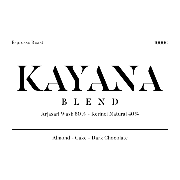 

KAYANA BLEND full arabika ,Kopi Blend 100% full arabika, coffee beans arabica 1000gr