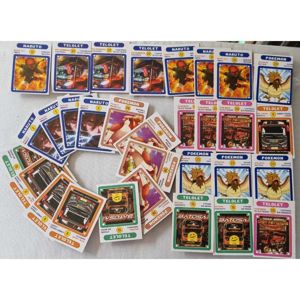 ✔️READY MURAH Kartu Kwartet Jumbo 384Pcs / Kartu Mainan Umbul Kwartet / Kartu Mainan Jadul