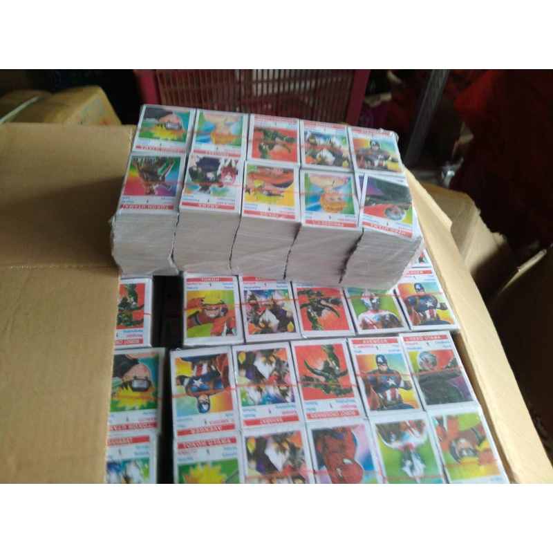 ✔️READY MURAH 3200 KARTU KWARTET MAINAN JADUL /  KARTU KWARTET JADUL MAINAN UMBUL ANAK