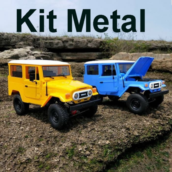 

C34KM Off Dijual Biru Military Murah WPL Truck Metal 1/16 KIT Version C-34KM RC 4WD Road -