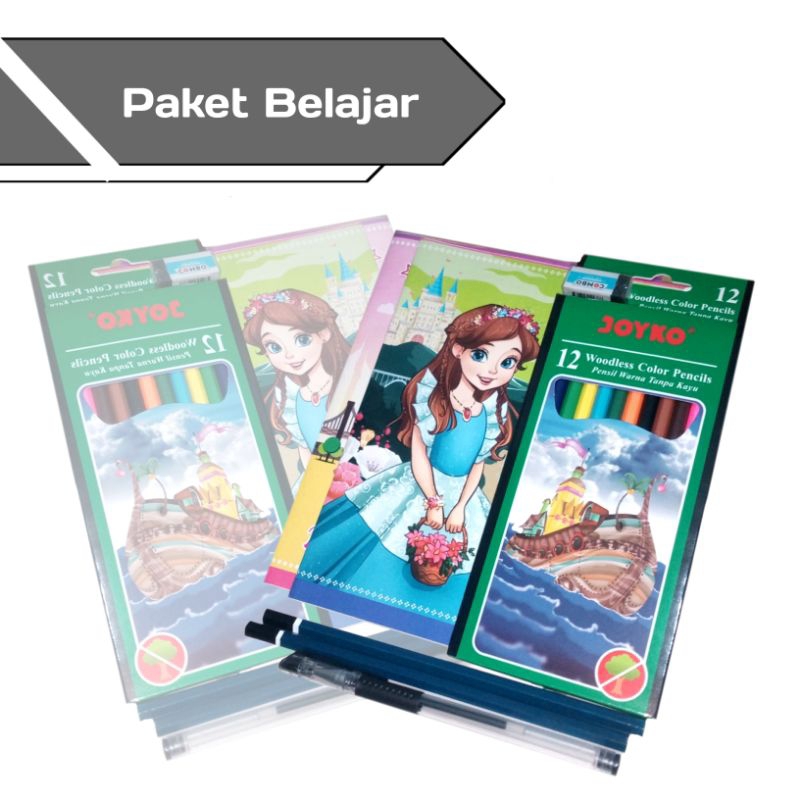 

Alat Tulis/Paket belajar/Alat sekolah anak
