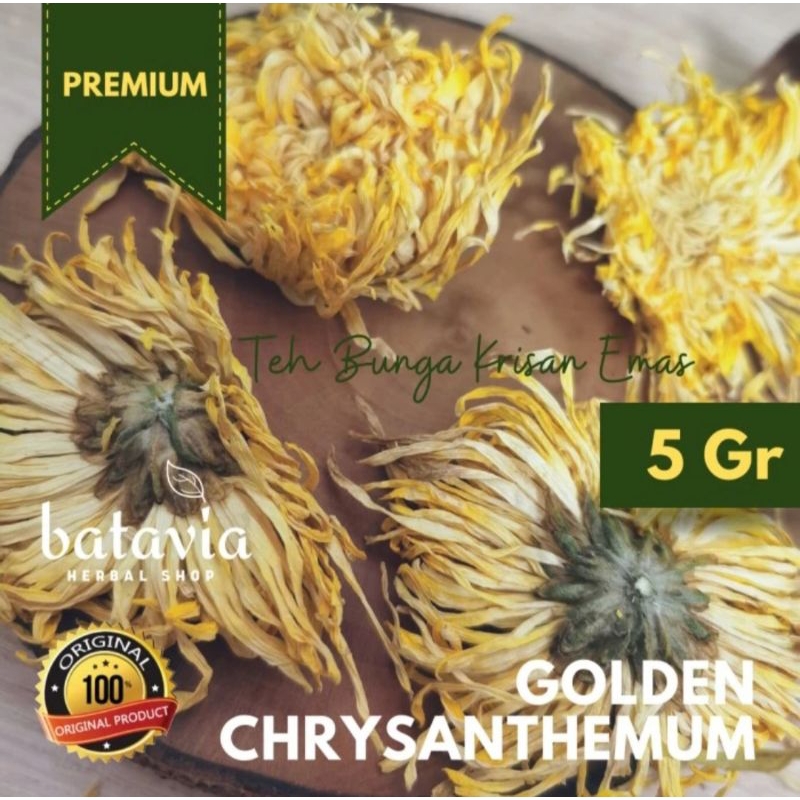 

Golden Chrysanthemum Tea Teh Bunga Krisan Emas Premium Flower Tea