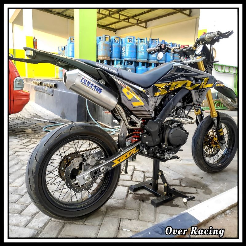 Knalpot OVER Racing KLX140 KLX150 CRF150L WR155 DTRACKER150 VIAR CROSS X150