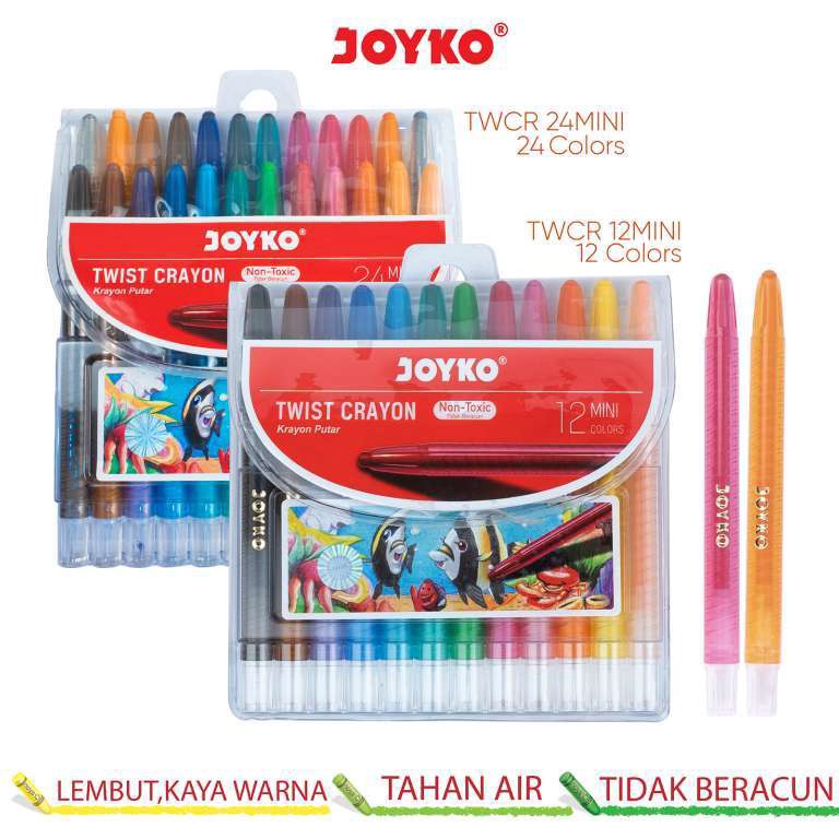 

KODE A35J D Crayon Putar Titi Joyko 24 MINI