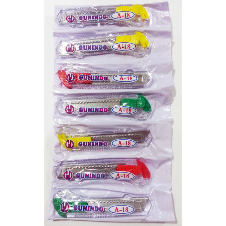 

KODE I87H Cutter Besar Gunindo rencengan A18 1lbr12pcs