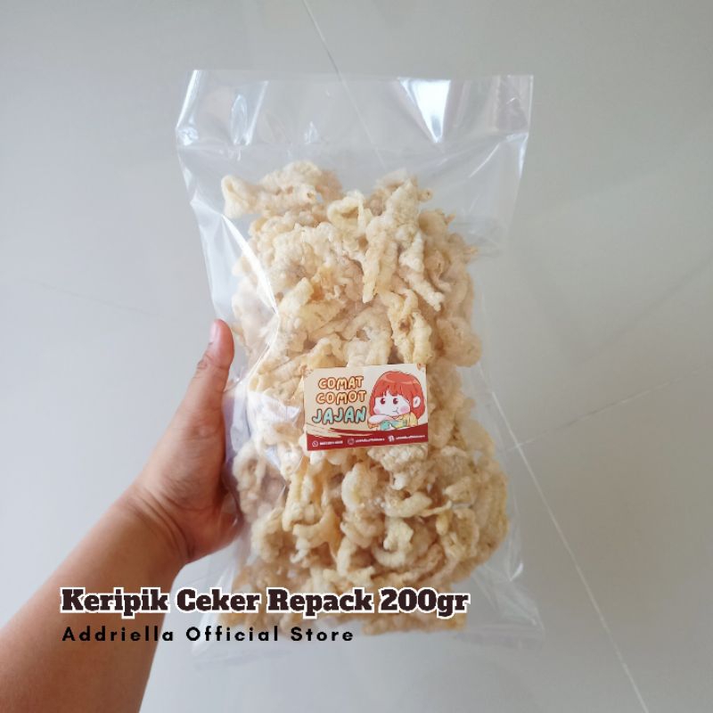

ADDRIELLA Keripik Ceker Ayam 200gr