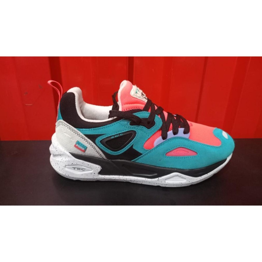 Sepatu Puma TRC Blaze FD Sunset Glow-Deep Aqua 386124 01