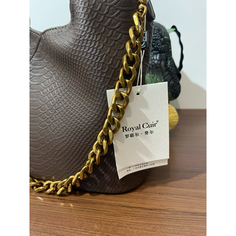 Royal Cuir Croco Hobo #RC #RoyalCuir