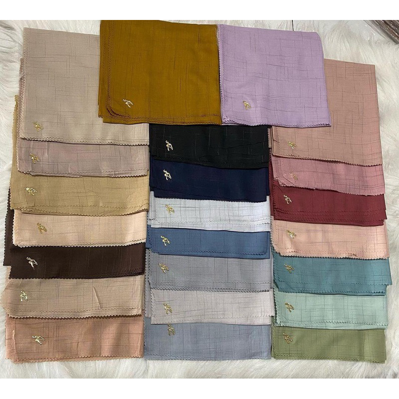 Grosir Voal Waffle Azara Logo/Sandi Morse