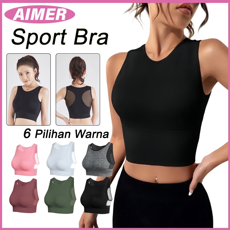 KODE T53V AIMER Push Up Sport bra Gym bra Yoga bra olahraga wanita BH 833