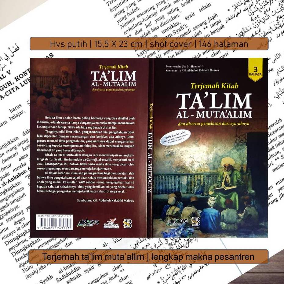 TERJEMAH TA'LIM MUTA'ALIM / terjemah ta limul muta allim - ta lim muta alim - kitab ta lim muta alim