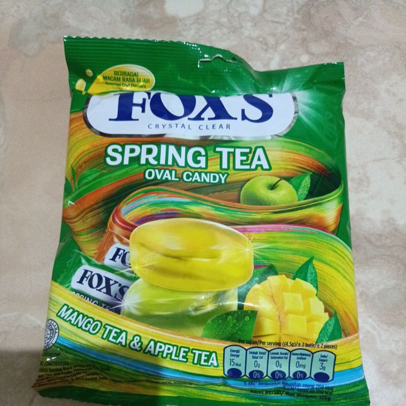 

Navi_Lezatoz Permen Fox'S 125G 1 Karton Isi 24Pcs