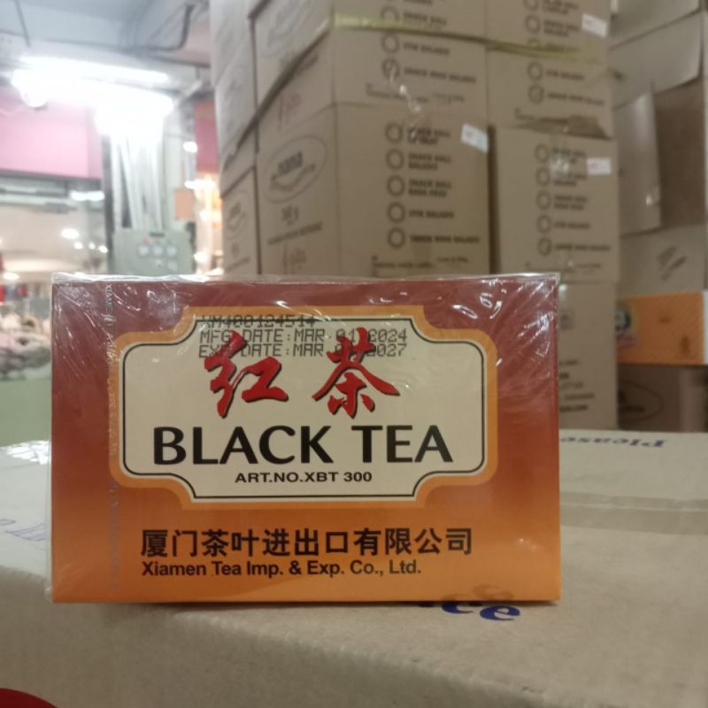 

Black Tea Sea Dyke Brand Chinese tea 40 Gram teh Hitam Tea Bag Teh Celup Asli China