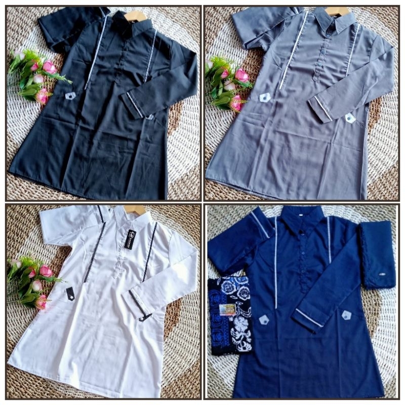 Atasan Tunik Santri | Tunik Santri Putri | Baju Santri Putri | Baju Santriwati | Tunik Santriwati | 