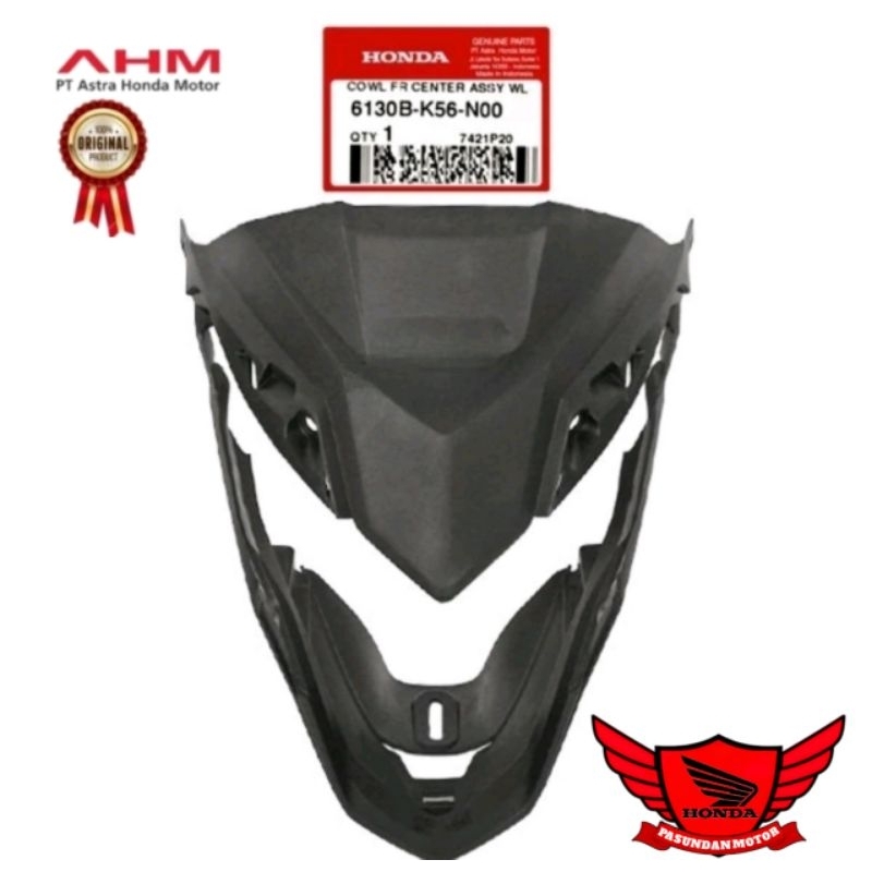 6130B-K56-N00 Cover batok lampu depan Honda Sonic 150 original