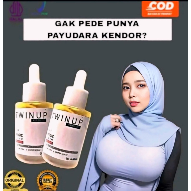 (BEST SELLER) 100% ORIGINAL TWINUP SERUM MAGIC PEMBESAR PAYUDARA ASLI BPOM/TWINUP SERUM PEMBESAR PAY