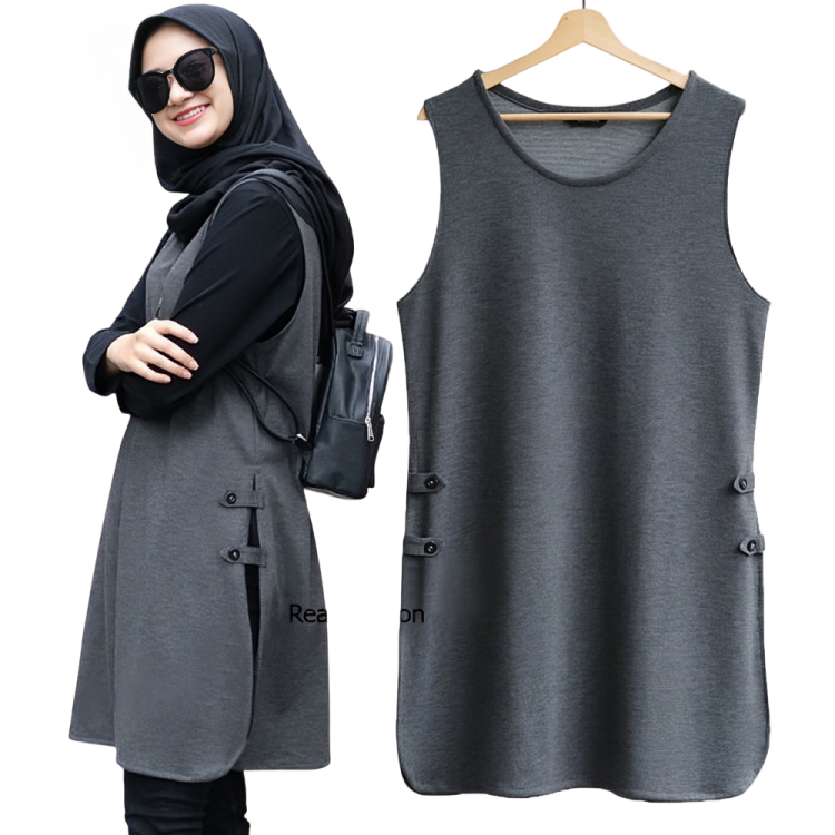 Tunik Mutiara Long Vest