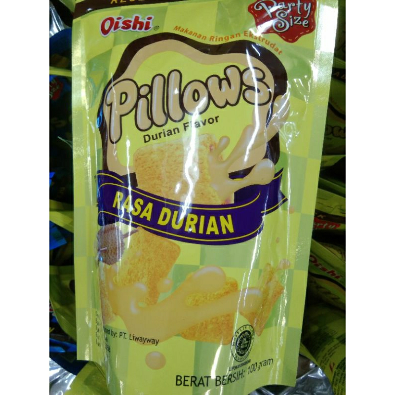 

oishi pillow rasa durian
