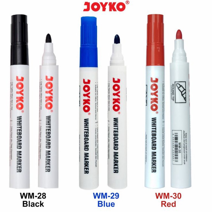 

Promo Spidol Whiteboard Joyko WM28293 1pak12pcs