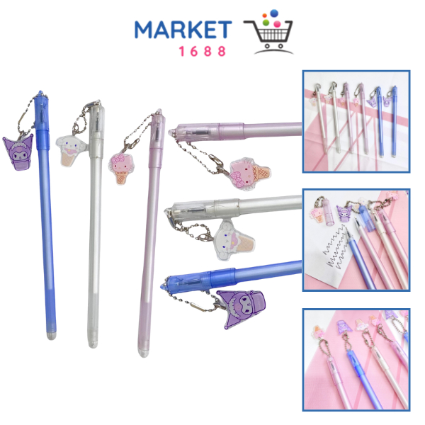 

Market1688 Pulpen Lucu Aesthetic Pen Gantungan Motif Kartun Bolpoint Karakter Pena Gel Bolpen Unik Alat Tulis Kantor