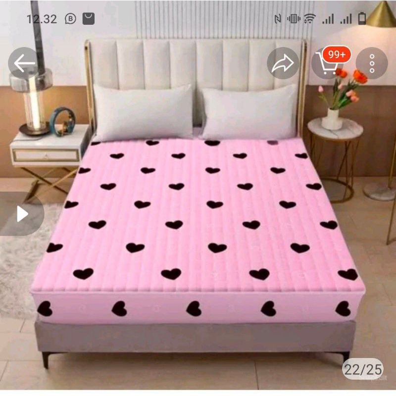 SPREI WATERPROOF / SPREI ANTI OMPOL/ SPREI ANTI AIR / SPREI WATER PROOF TANPA  DAN PAKE ALAS BANTAL
