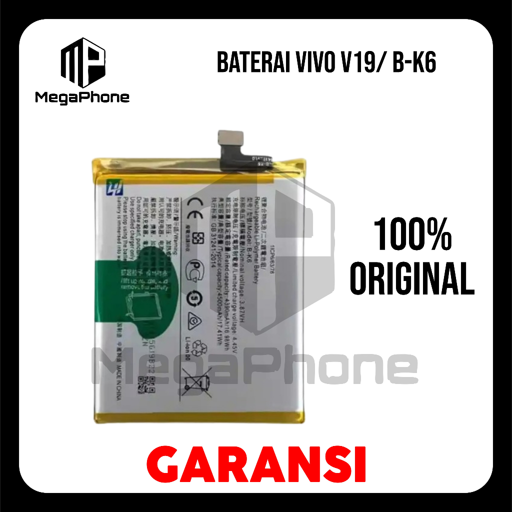 BATERAI VIVO V19/ B-K6 ORIGINAL