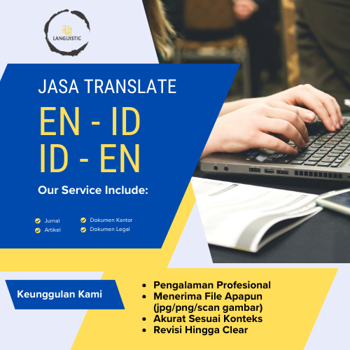 Translate/Terjemahan Bahasa Inggris - Bahasa Indonesia