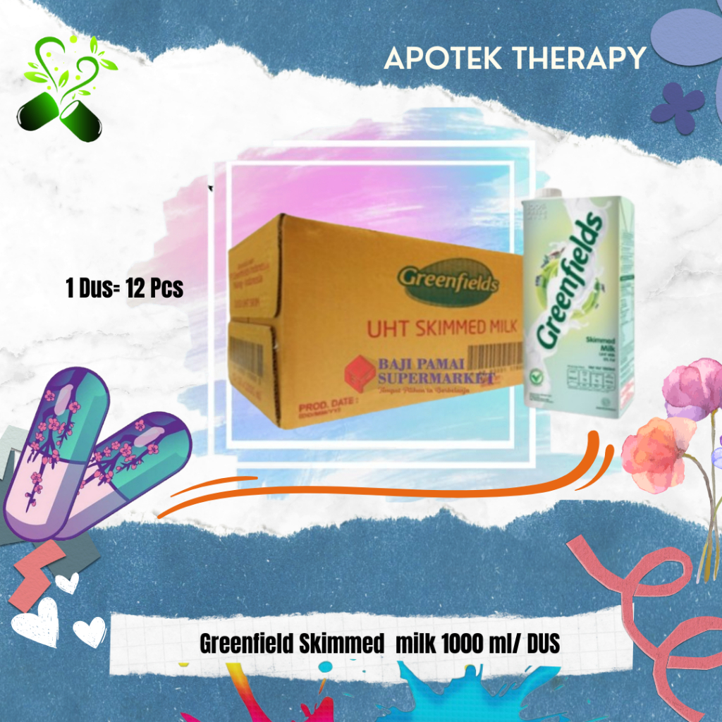 

(DUS) Greenfield Skimmed Milk UHT 1000 ML