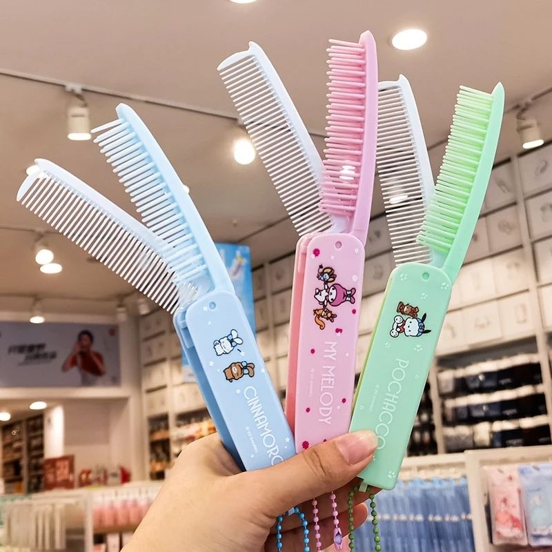 Hair Brush Original Miniso Sanrio Sisir Lipat Cinnamoroll Melody