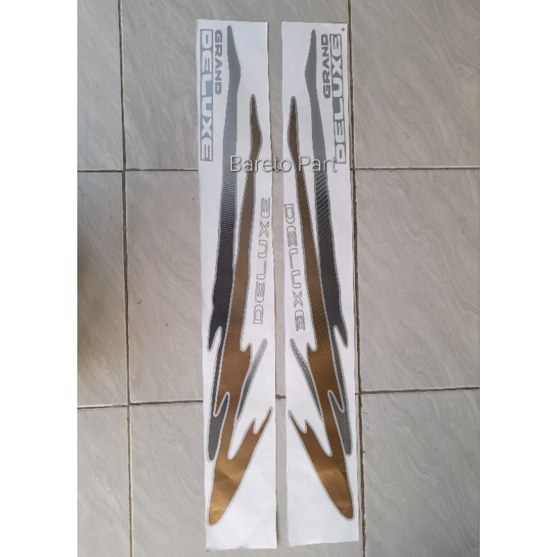 Sticker stiker isuzu panther grand deluxe 2.3 2.5/ stiker panther deluxe/ stiker panther