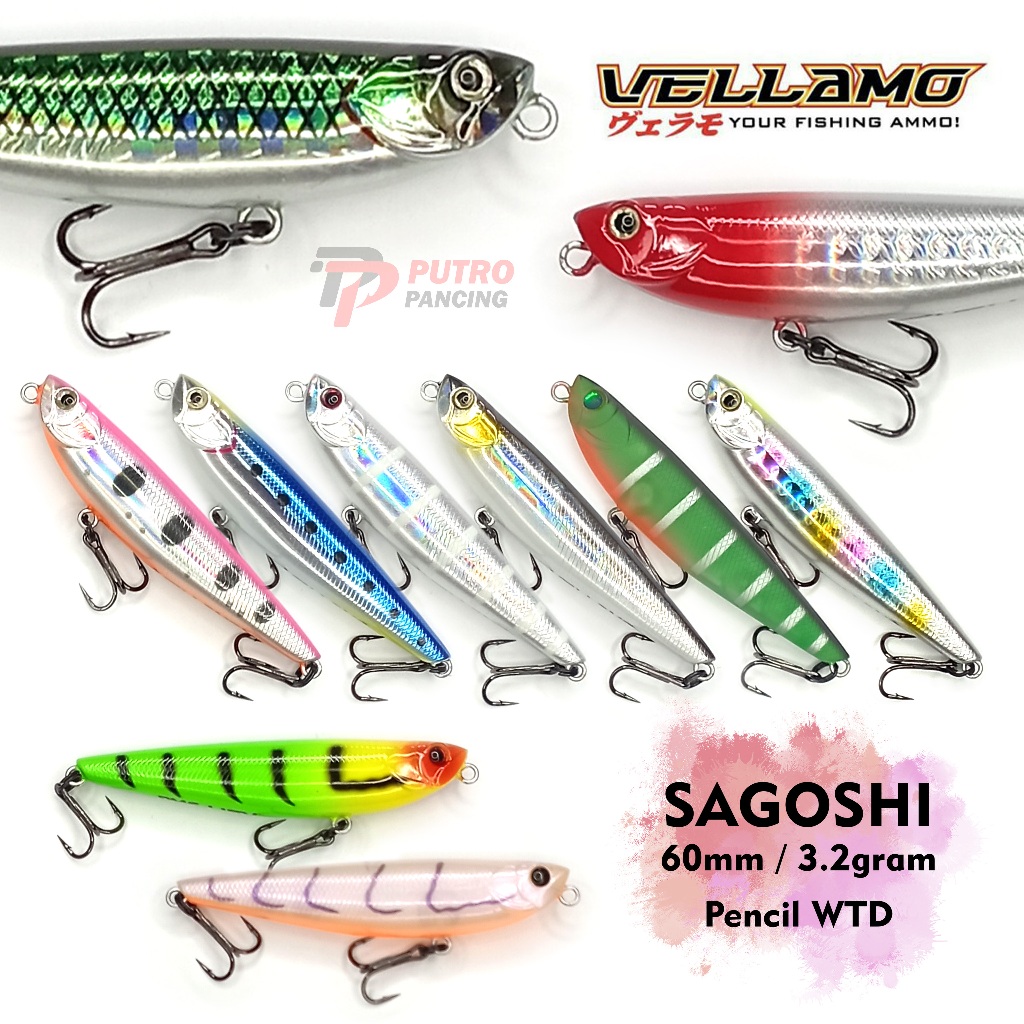 Lure Vellamo Sagoshi Pencil WTD Floating