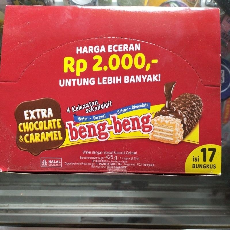 

beng beng chocolate isi 17 pc