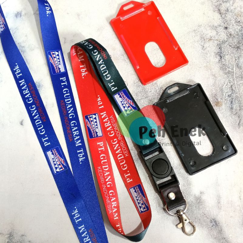

Tali Id Card Lanyard PT. Gudang Garam