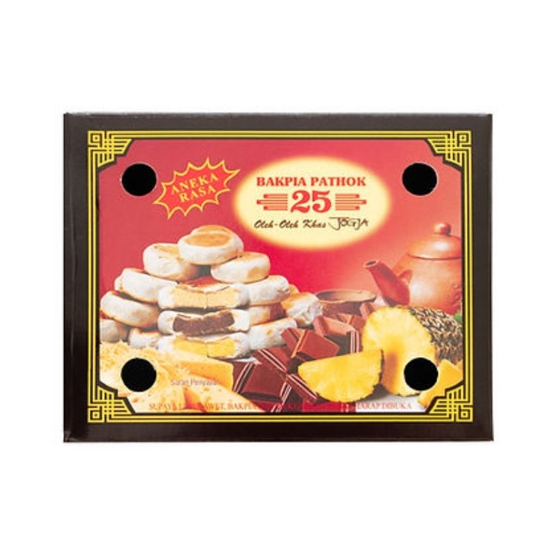 

Bakpia Pathok 25 Aneka Rasa isi 15 (Keju-Cokelat-Nanas)