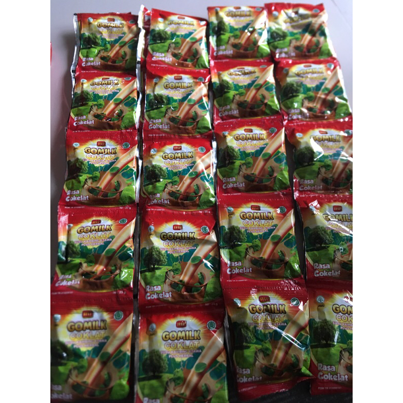 

GOMILK SACHET COKLAT RENCENG ISI 10 SACHET