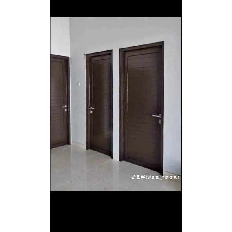 kusen + pintu aluminium 200x80 4in